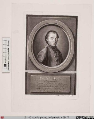 Bildnis Johann Jacob Hess