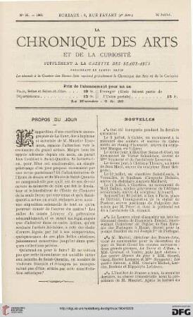 Nr. 26 (16 Juillet)