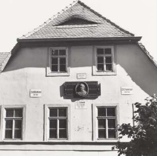 Porträtmedaillon Gustav Zenkers