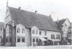 Lange Straße 19 (Detmolder Hof). Detmold. Sammlung Heinrich Heuer