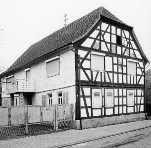 Fachwerkwohnhaus; Babenhausen, Hofstraße 8