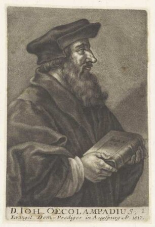 Bildnis des Ioh. Oecolampadius