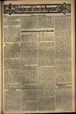 Dritte Ausgabe vom Sonntag, den 28. Februar 1932.