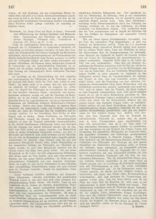 247-248 [Rezension] Troeltsch, Ernst, Vernunft und Offenbarung bei Johann Gerhard und Melanchthon