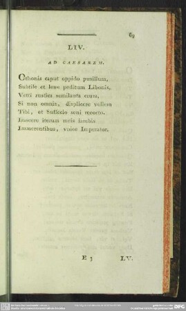 LIV. Ad Caesarem