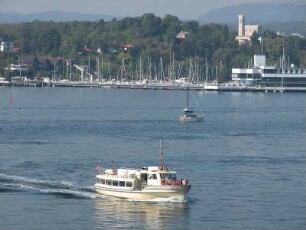 Oslo - Stadthafen : Boote im Stadthafen. Aufgenommen in Oslo im September 2004