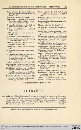 Literature (No. 259 - 264)
