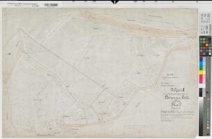 Bommern (Witten), Zusammenlegung eines Teiles der Feldmark von Bommern, Urkarte 2 Bommern Flur 9