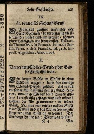 IX. St. Francisci Schaaf-Gruß