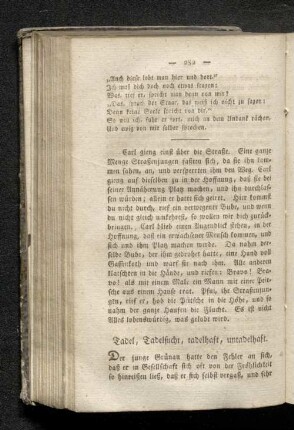 Tadel, Tadelsucht, tadelhaft, untadelhaft.