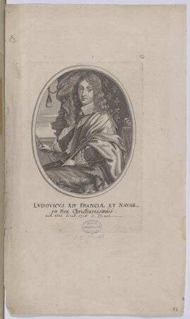 Bildnis des Lvdovicvs XIV., König von Frankreich