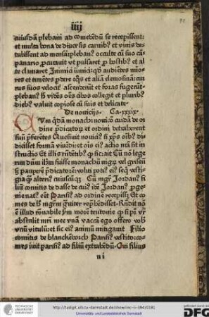 De noviciis. Capitulum xxxix.