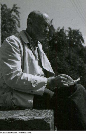 Portraitserie Erich Heckel