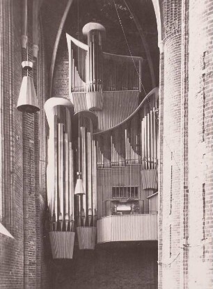 Hannover. Marktkirche. Orgel, modern (nach 1945 eingebaut).