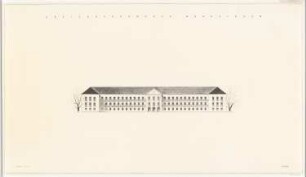 Kreiskrankenhaus, Gardelegen: Südansicht 1:200