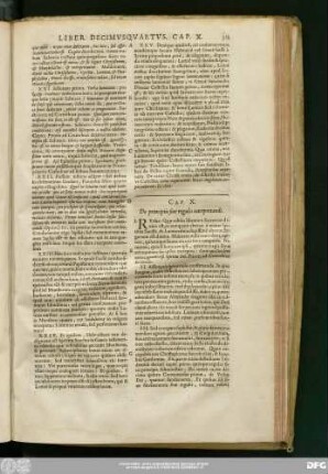 Cap. X. De principiis sive regulis interpretandi.