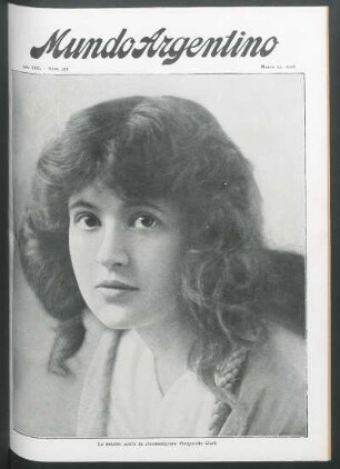 La notable actriz de cinematógrafo Marguerite Clark [Fotografía]