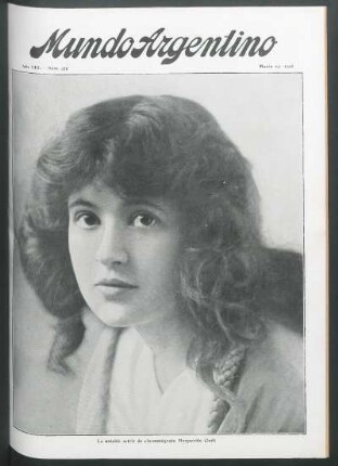 La notable actriz de cinematógrafo Marguerite Clark [Fotografía]