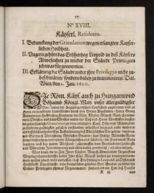 77-86, No. XVIII. - No. XXI.