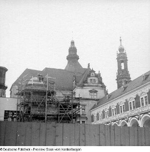 Georgentor (z.T. mit Stadtmodell), Neumarkt, Stallhof, Fürstenzug