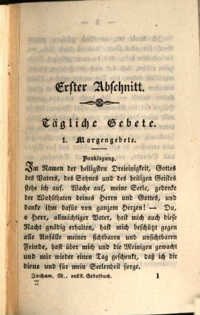 Vollständiges Gebetbuch für kathol. Christen : Größtentheils aus den Schriften des ehrw. Ludovicus Blosius übersetzt und zusammengestellt