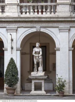 Statue eines Athleten