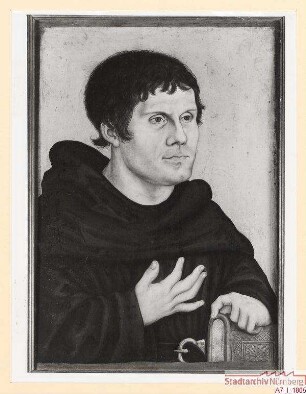 Martin Luther als Augustinermönch