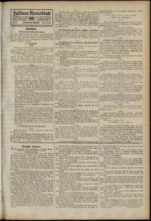 Zweite Ausgabe vom Freitag, den 23. April 1915.