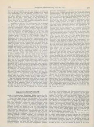 279-281 [Rezension] Jünger, Friedrich Georg, Griechische Götter