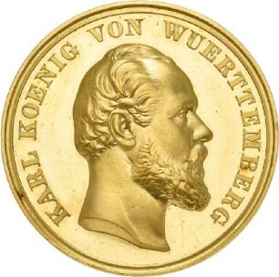 Preismedaille für die Gartenbauausstellung von 1889
