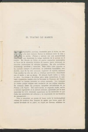 El teatro de Ramos