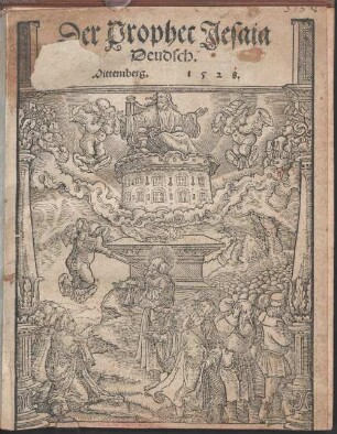 Der Prophet Jesaia, Deudsch