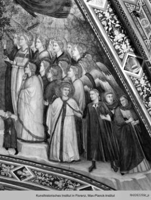 Vierungsgewölbe : Allegorie der Armut