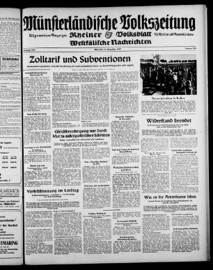Münsterländische Volkszeitung : Rheiner Volksblatt : Westfälische Nachrichten : allgemeiner Anzeiger für Rheine und Neuenkirchen