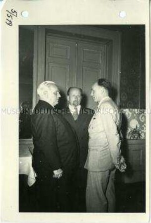 Empfang bei Wilhelm Pieck anlässlich des Deutschlandtreffens 1950