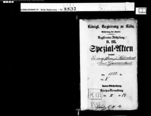 Die evangelische Pfarre zu Hülsenbusch