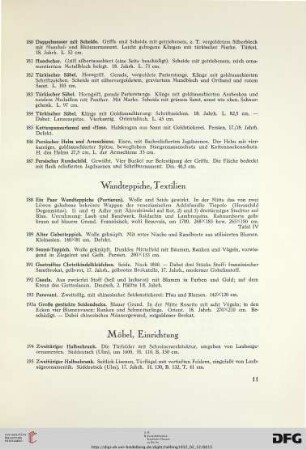 Möbel, Einrichtung (Nr. 194-238)