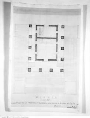 Stegreifprobe - Wasserturm, Grundriss
