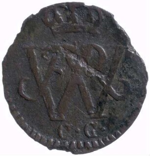 Münze, Schilling, 1725