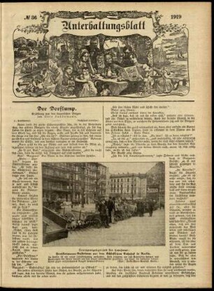 Ausgabe vom Sonntag, den 07. September 1919.