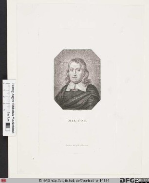 Bildnis John Milton