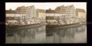 Dampferanlegeplatz an den Speichern, Danzig