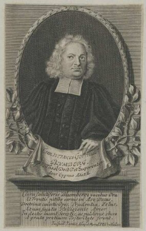 Bildnis des Christianus Gotthülf Blumberg