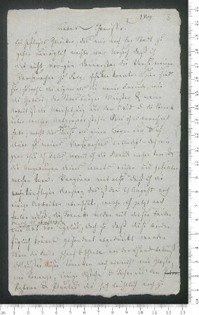 Brief von Johann Ferdinand Koreff an Adelbert von Chamisso