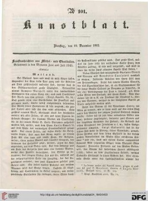 Nr. 101 - 104 (19. Dezember 1843 - 28. Dezember 1843)