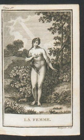 Tafel: La femme.