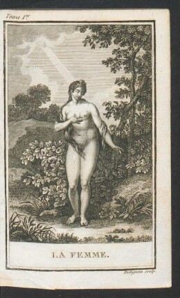 Tafel: La femme.