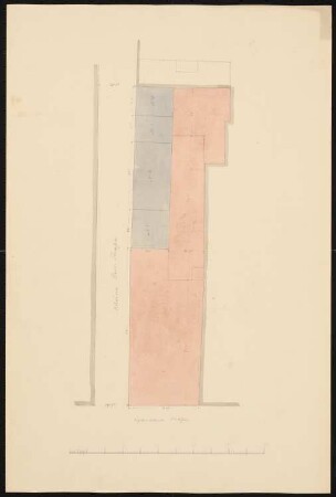 Mietshäuser Kleine Poststraße 1-4, Berlin: Lageplan
