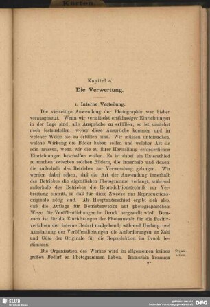 Kapitel 4, Die Verwertung
