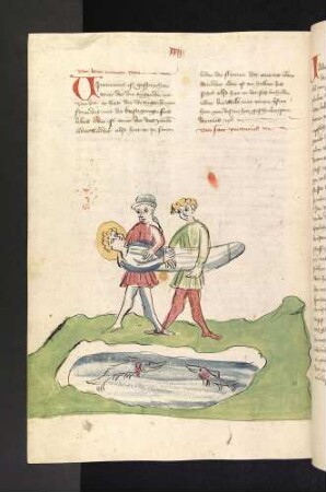 Der Leichnam des hl. Vincenz von Zaragossa wird ins Meer geworfen